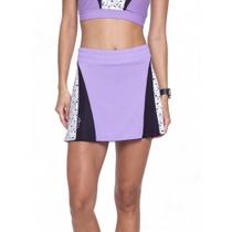 Short saia Run More Beach Tennis - feminino - lilas