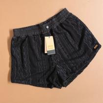 Short Saída De Praia Com Sobreposição Renda Salvador Ref.37763