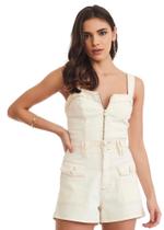 Short Sarja com elastano