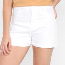 Short Sarja Hering Cintura Alta Feminino