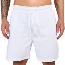 Short Sarja Masculino Branco Short Sarja Masculino Branco