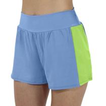 Short Selene Duplo com Recorte Sport Feminino