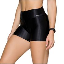 Short Selene Feminino Básico Com Efeito 3D Para Esportes Academia