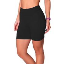 Short Selene Sem Costura Canelado Feminino