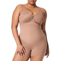 Short SPANX Modelador Cintura Alta Sem Costura Café 2X Short SPANX Modelador Cintura Alta Sem Costura Café 2X