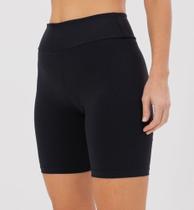 Short Suplex Fitness Feminina Ciclista-PRETO-P
