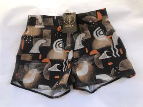 Short Surf Feminino Pena, Cor: Preto Ref: 590190