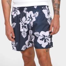 Short Taco Estampado Hibiscus Masculino