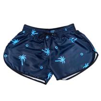 Short Tactel Feminino Estampado Moda Praia Viagem Verão