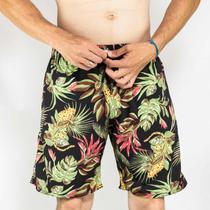 Short Tactel Gajang Estampado Masculino