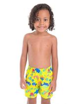 Short Tactel Masculino Infantil Solenza Moda Praia