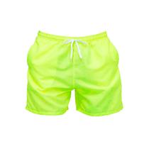 Short Tactel Masculino Mauricinho Adulto Praia Cores Lisas