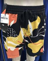 Short Tactel Masculino Praia Estampado Bermuda Tactel Praia - Rota do Mar