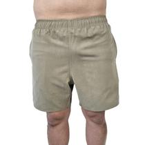 Short Tactel Masculino Premium Cáqui