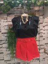 Short tecido inhoes disponível no laranja Short tecido inhoes disponível no laranja