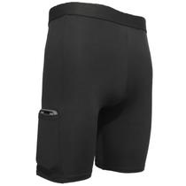 Short Térmico Ciclista Com Bolso Segunda Pele Proteção UV Meia Coxa