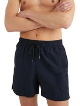 Short Tommy Hilfiger Medium Drawstring Embroidered Logo Azul Marinho Short Tommy Hilfiger Medium Drawstring Embroidered Logo Azul Marinho