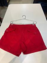Short vermelho