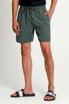 Short Vôlei Masculino Básico Liso Polo Wear Verde Escuro