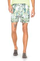 Short Vôlei Masculino Oxfordine Tropical Polo Wear Branco