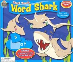 Short vowels - word shark - TEACHER CREATED MATERIALS
