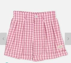 Short xadrez rosa pink Short xadrez rosa pink