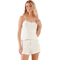 Shortdoll Alça Viscose Cor Com Amor - 2010602 COR Shortdoll Alça Viscose Cor Com Amor - 2010602 COR