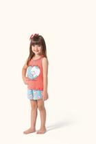 Shortdoll Patinhas Infantil