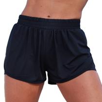 Shortinho corrida com bolso preto Shortinho corrida com bolso preto