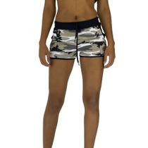 Shortinho Feminino MXD Conceito Camuflado Bege Jet