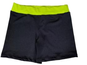 Shortinho Legging Curto Academia Praia Caminhada Lazer Suplex Cós colorido