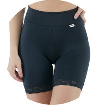Shortinho modelador em lycra cor preto Shortinho modelador em lycra cor preto