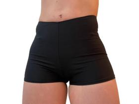 Shortinho Segunda Pele Curto Cintura Media Não Marca Z02 Shortinho Segunda Pele Curto Cintura Media Não Marca Z02