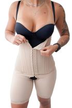 Shorts 12 Barbatanas Cintura Alta Modelador Alta Compressão - M09 Shorts 12 Barbatanas Cintura Alta Modelador Alta Compressão - M09