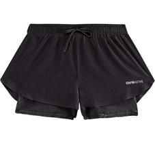 Shorts 2 em 1 Active Enfim Preto - Use Best Fit