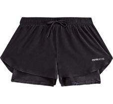 Shorts 2 em 1 Enfim Active Feminino Treino Corrida - Shorts 2 em 1 Enfim Active Feminino Treino Corrida -