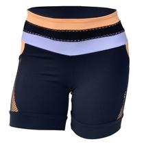 Shorts Academia Bermuda Fitness Ginastica Tela, Bolso Lateral, Tecido Poliamida, Proteção UV