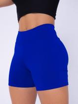 Shorts Academia Feminino Suplex Básico Preto Donna Martins