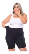 Shorts academia plus size feminino