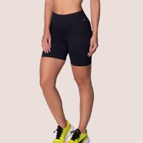 Shorts Academia Sem Costura Selene Fitness Canelado