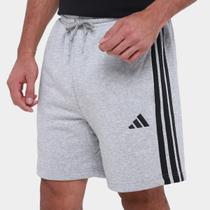 Shorts Adidas 3 Listras French Terry Masculino Shorts Adidas 3 Listras French Terry Masculino