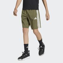Shorts Adidas 3 Stripes 3S-ES Juvenil Verde Oliva Shorts Adidas 3 Stripes 3S-ES Juvenil Verde Oliva