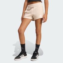 Shorts Adidas 3 Stripes AN FT Juvenil Bege Shorts Adidas 3 Stripes AN FT Juvenil Bege
