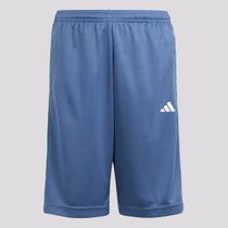 Shorts Adidas 3 Stripes Juvenil Azul