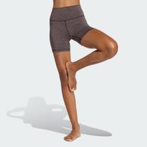 Shorts Adidas All Me 5in Feminino Cinza