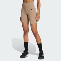 Shorts Adidas ESS Optime 7in Feminino Marrom