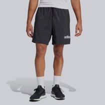 Shorts Adidas Essentials Logo Linear Preta Shorts Adidas Essentials Logo Linear Preta