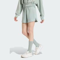 Shorts Adidas Folgada Soft Lux Feminino Verde