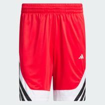 Shorts Adidas Pro Motion Vermelho e Branco