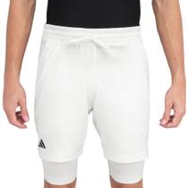 Shorts Adidas Tennis Pro Aeroready 2IN1 Branco